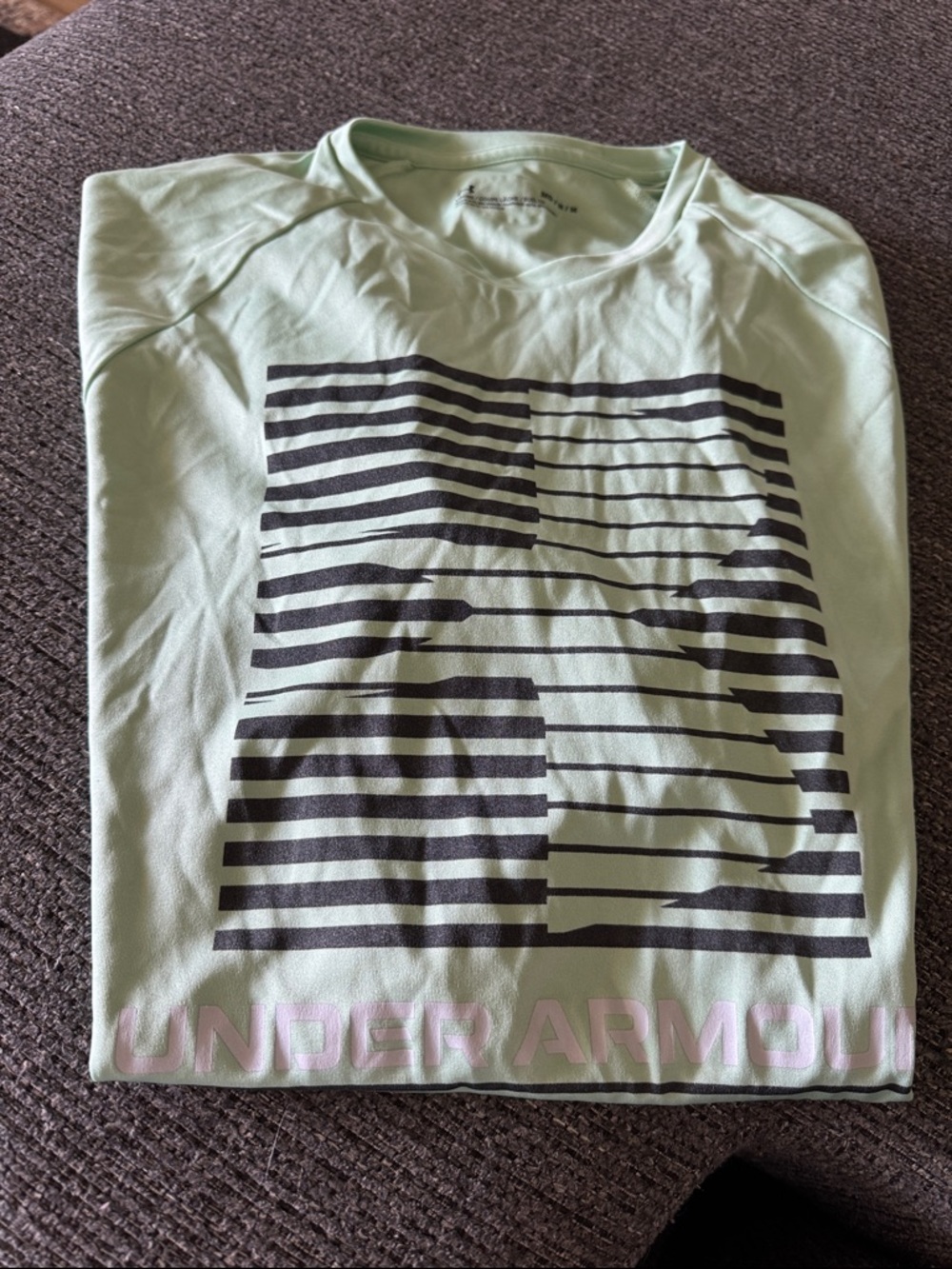 Under Armour Light Mint Graphic Performance Tee